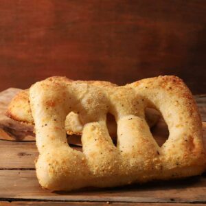 Asiago Fougasse side view
