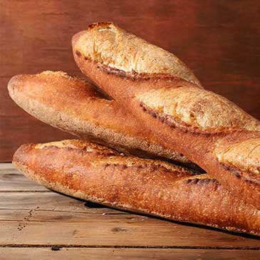 Baguette Bread made in Portland, Maine