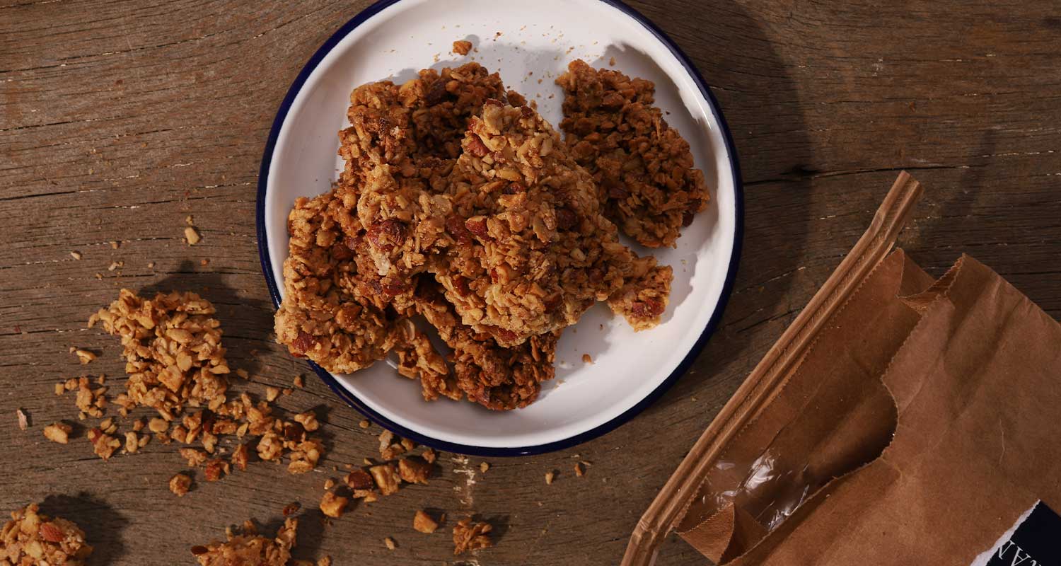 top view of homemade granola from Standard Baking Company