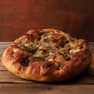 Olive Onion Focaccia made in Portland, Maine