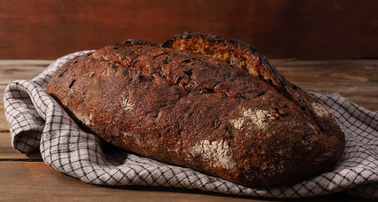 Porridge Bread Angled View