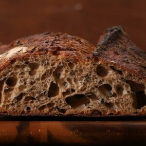 End cut of Porridge Bread