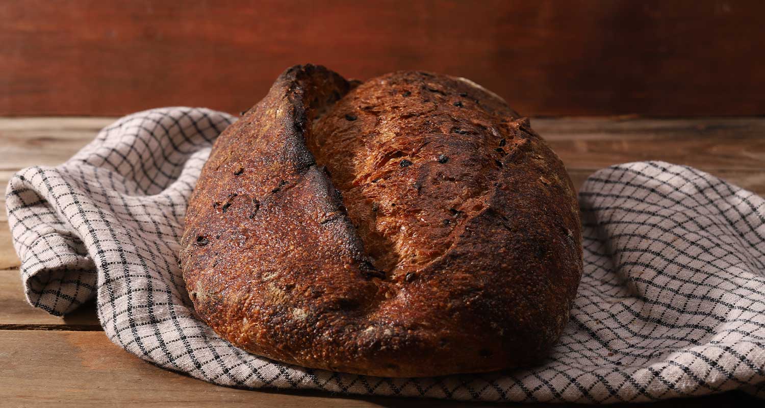 End View of Porridge Bread